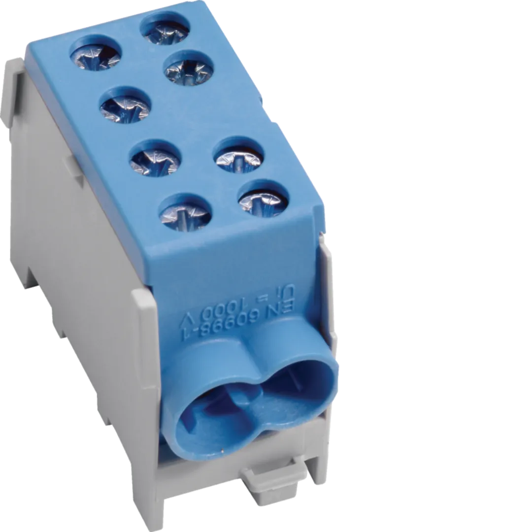 Repartitor 100A, 2x35mmp / 2x25mmp, albastru
